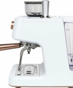 Café - Bellissimo Semi-Automatic Espresso Machine with 15 bars of pressure, Milk Frother, and Built-In Wi-Fi - Matte White