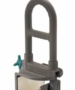 Medline - Deluxe Bathtub Safety Grab Bar with Microban, 250-lb. Weight Capacity - White