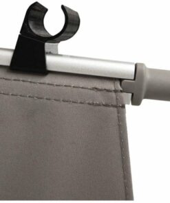 byAcre - Carbon Ultralight Rollator Accessory, Left Side Cane Holder - Black