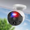 Swann - Pro Enforcer 16-Channel, 8-Bullet Camera Indoor/Outdoor PoE Wired 4K UHD 2TB HDD NVR Security Surveillance System - White