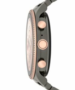 Fossil - Gen 6 Smartwatch 42mm Gunmetal Stainless Steel - Gunmetal/Rose Gold