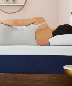Sleep Innovations - Shiloh 14-Inch Memory Foam California King Mattress - White