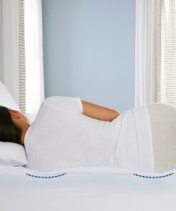 Sleep Innovations - 4" Cooling Gel Memory Foam Mattress Topper with Cover - Full - Blue