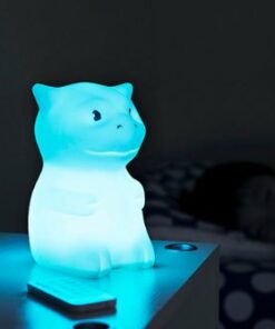 LumiPets - Kids' Night Light Dragon Lamp with Remote - White