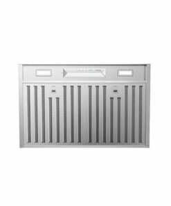 Zephyr - Monsoon Mini II 30 in. Insert Range Hood with LED Lights - Stainless steel