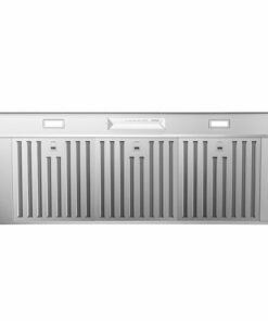 Zephyr - Monsoon Mini II 48 in. Insert Range Hood with LED Lights - Stainless steel