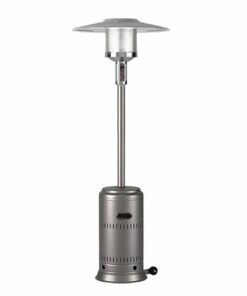 Fire Sense - Platinum Finish Performance Patio Heater - Gray