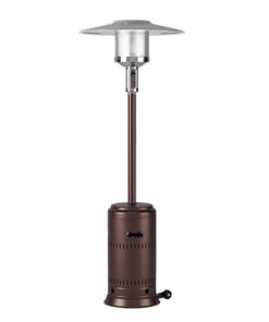 Fire Sense - Hammered Bronze Finish Performance Patio Heater - Bronze