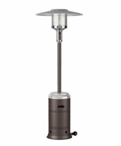 Fire Sense - Ash & Stainless Steel Performance Gas Patio Heater - Ash