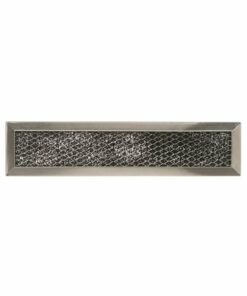 GE - Microwave Charcoal Filter - Silver