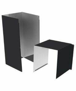 Café - 10' Duct Cover Extension - Matte black