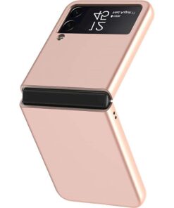 SaharaCase - Hard Shell Silicone Case for Samsung Galaxy Z Flip3 5G - Rose Gold