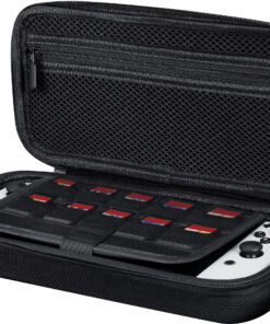 Insignia™ - Universal Go Case + for Switch and Switch OLED - Black
