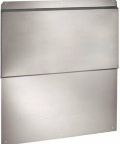 Zephyr - Telescopic 54 in. Backsplash For Range Hoods - Stainless steel
