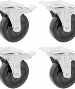 Zephyr - Presrv Caster Accessory for PRB24C01AS-OD Beverage Cooler - Silver
