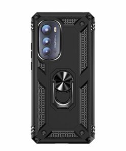 SaharaCase - Kickstand Case for Motorola Edge (2022) - Black