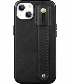SaharaCase - FingerGrip Series Case for Apple iPhone 13 - Black