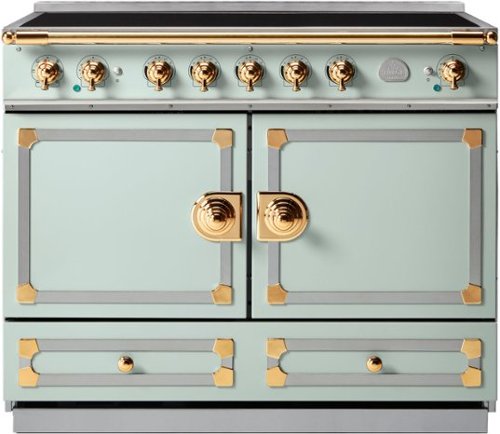 La Cornue - 110 Induction Tapestry with Stainless Steel & Polished Brass - Multi