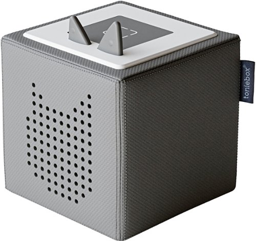 Tonies - Toniebox Starter Set with Playtime Puppy – Screen-Free Audio Player & Educational Listening Experience - Gray