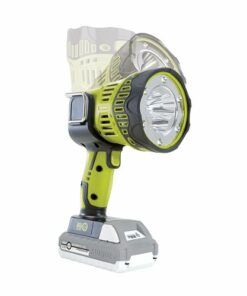 Sun Joe - 24-Volt iON+ Handheld Flashlight/Spotlight/Flood Kit - Green