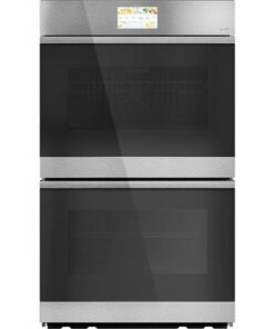 Café - 30" Built-In Double Electric Convection Wall Oven with True European Convection, In-Oven Camera, and Built-In Wi-Fi - Platinum Glass