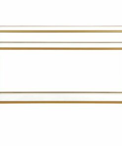 Camden&Wells - Siviline Console Table - Brass 0