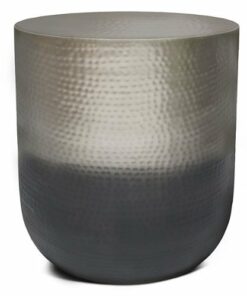 Simpli Home - Nova Metal Side Table - Silver Ombre