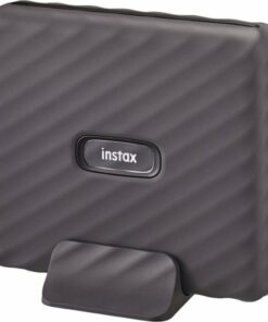 Fujifilm - Instax Link Wide Wireless Photo Printer - Mocha Gray