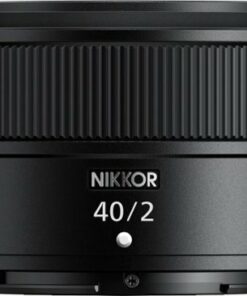 NIKKOR Z 40mm f/2 Standard Prime Lens for Nikon Z Cameras - Black