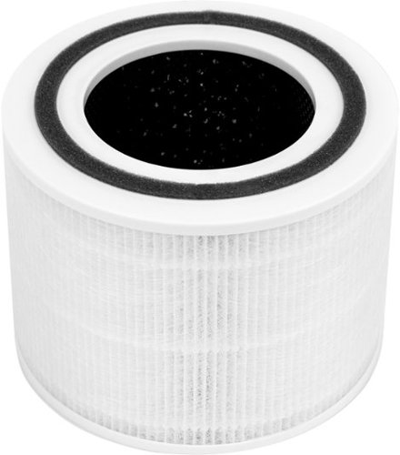 Levoit - True HEPA 3-Stage Original Filter for VortexAir Purifier - White