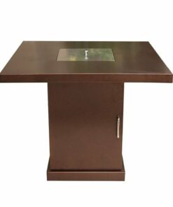 AZ Patio Heaters - Conventional Outdoor Propane Fire Pit - Hammered Bronze