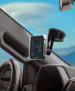 Scosche - MAGICMOUNT Pro Charge 2 Window / Dash for Most Cell Phones - Black