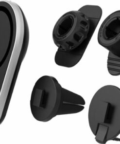 Scosche - MAGICMOUNT Pro Charge 4 Dash / Vent for Most Cell Phones - Black