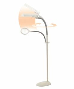 OttLite - 930 Lumen EasyView Craft Floor Lamp