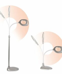 OttLite - 240 Lumen 2-in-1 LED Magnifier Floor and Table Light