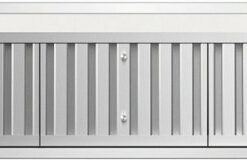 Fisher & Paykel - 36" Insert Range Hood with Internal Blower - Stainless steel/aluminum