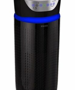 HoMedics - TotalClean Deluxe 5-in-1 Tower Air Purifier - Black