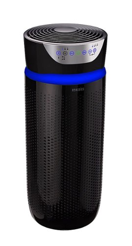 HoMedics - TotalClean Deluxe 5-in-1 Tower Air Purifier - Black