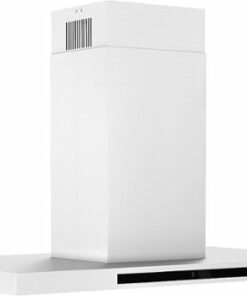 Zephyr - Vista 42 in. Island Mount Range Hood with LED Lights - Stainless steel