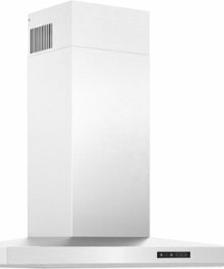 Zephyr - Layers 36 in. Wall Mount Range Hood with LED Lights - Stainless steel