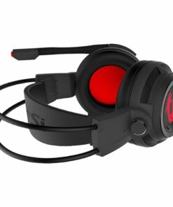 MSI - Wired On-ear 7.1 Gaming Headset - Black