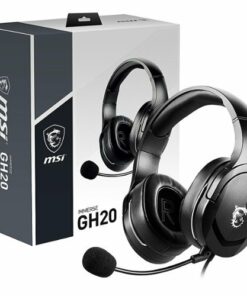 MSI - Immerse Wired Over-the-head Stereo Gaming Headset - Black