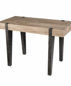 SEI Furniture - Ayleston Multipurpose Desk - Natural and black finish