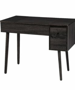 SEI Furniture - Harzen Vanity with Hidden Storage - Black finish
