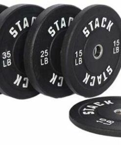 Stack Fitness - Stack Weight Plates 35LB (pair) - Black