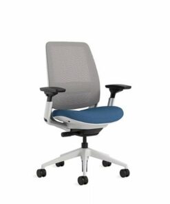 Steelcase - Series 2 3D Airback Chair with Seagull Frame - Cobalt/Nickel 0