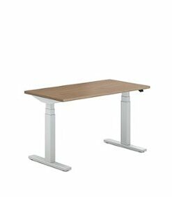 Steelcase - Migration SE Adjustable Height Standing Desk - Virginia Walnut 1
