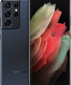Samsung - Geek Squad Certified Refurbished Galaxy S21 Ultra 5G 128GB (Unlocked) - Phantom Navy
