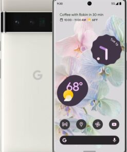 Google - Pixel 6 Pro 128GB (Unlocked) - Cloudy White