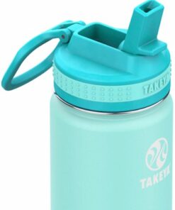 Takeya - Actives Kids 14oz Straw Bottle - Surfer Lagoon